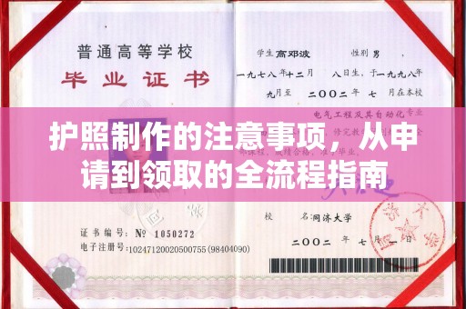 藤县护照制作的注意事项，从申请到领取的全流程指南