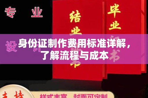 藤县身份证制作费用标准详解，了解流程与成本