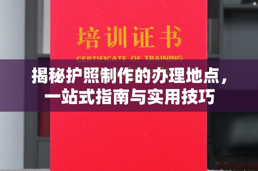 藤县揭秘护照制作的办理地点，一站式指南与实用技巧