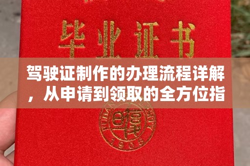 藤县驾驶证制作的办理流程详解，从申请到领取的全方位指南